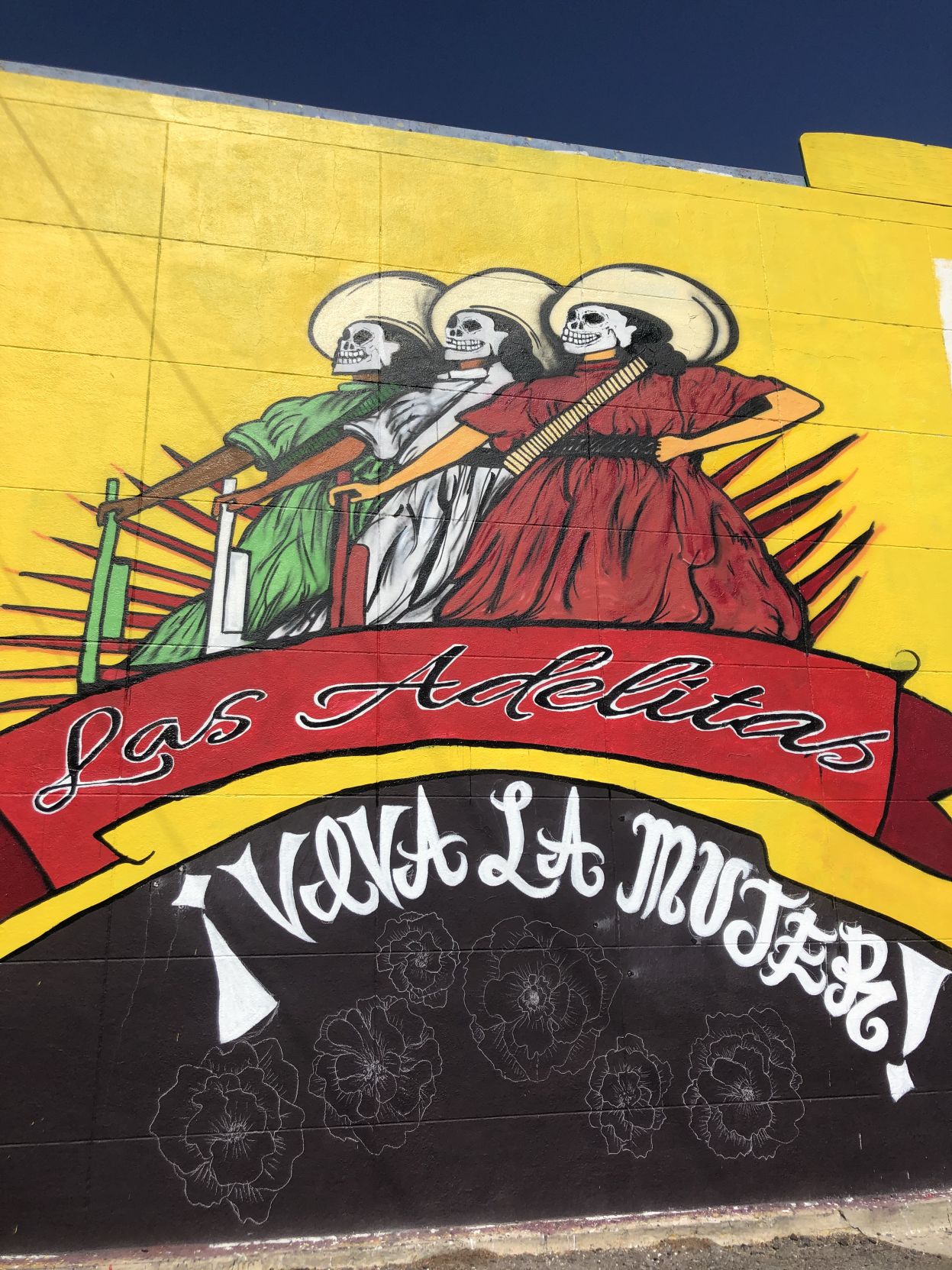 Las Adelitas mural